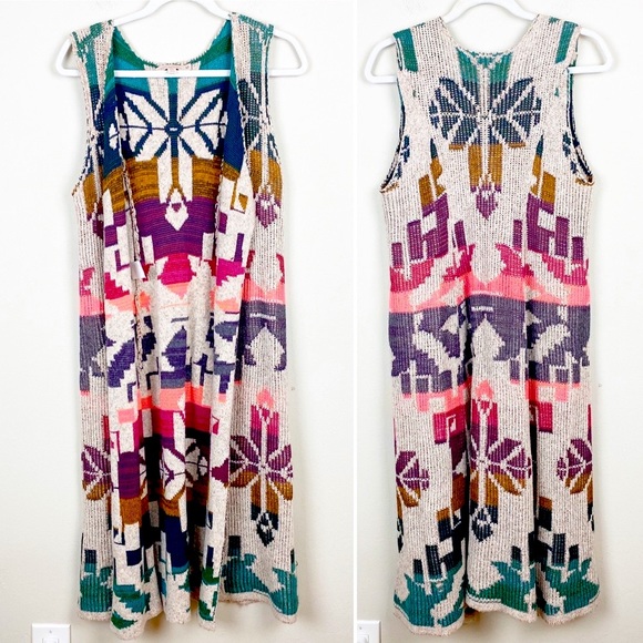 Anthropologie Sweaters - Cecilia Prado Anthropologie Boho Cardigan Duster M